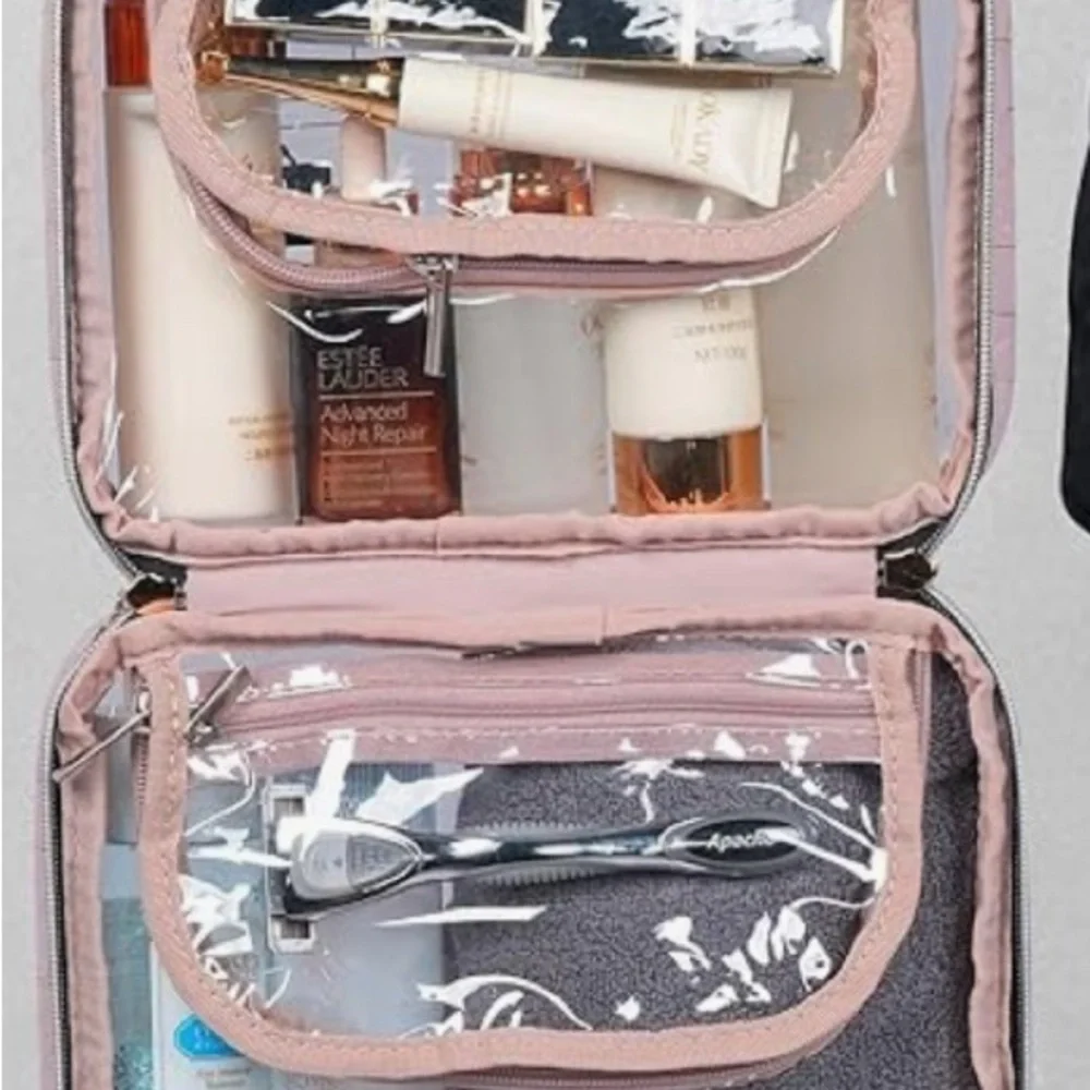 ☀️☀️Travel Cosmetic Bag, Toiletries Bag With Hanging Hook for Travel. - Picture 3 of 5